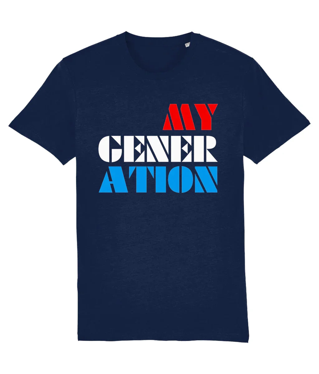 MY GENERATION: T-Shirt Inspired by The Who. Small to 4XL - SOUND IS COLOUR