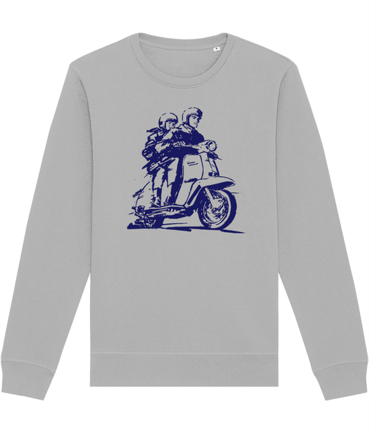 PACEMAKER: Sweatshirt Inspired by Classic Lambretta (3 Colour Options) - SOUND IS COLOUR
