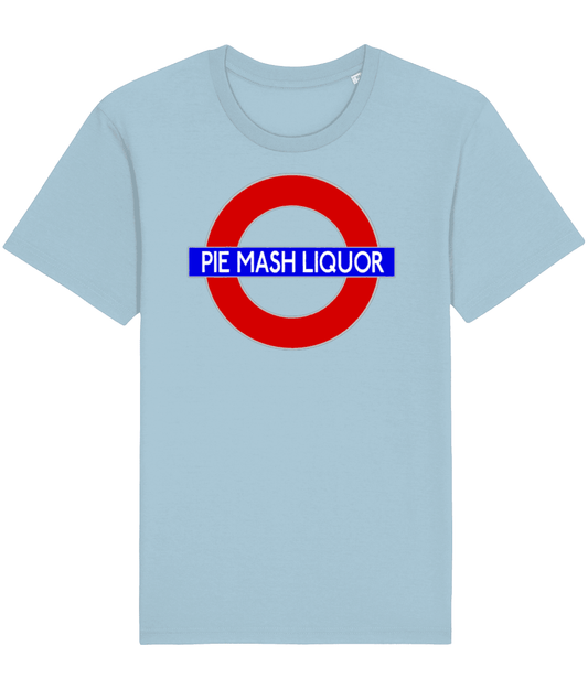 PIE MASH LIQUOR: T-Shirt Inspired by Cockney Culture (3 Colours) Small to 4XL - SOUND IS COLOUR