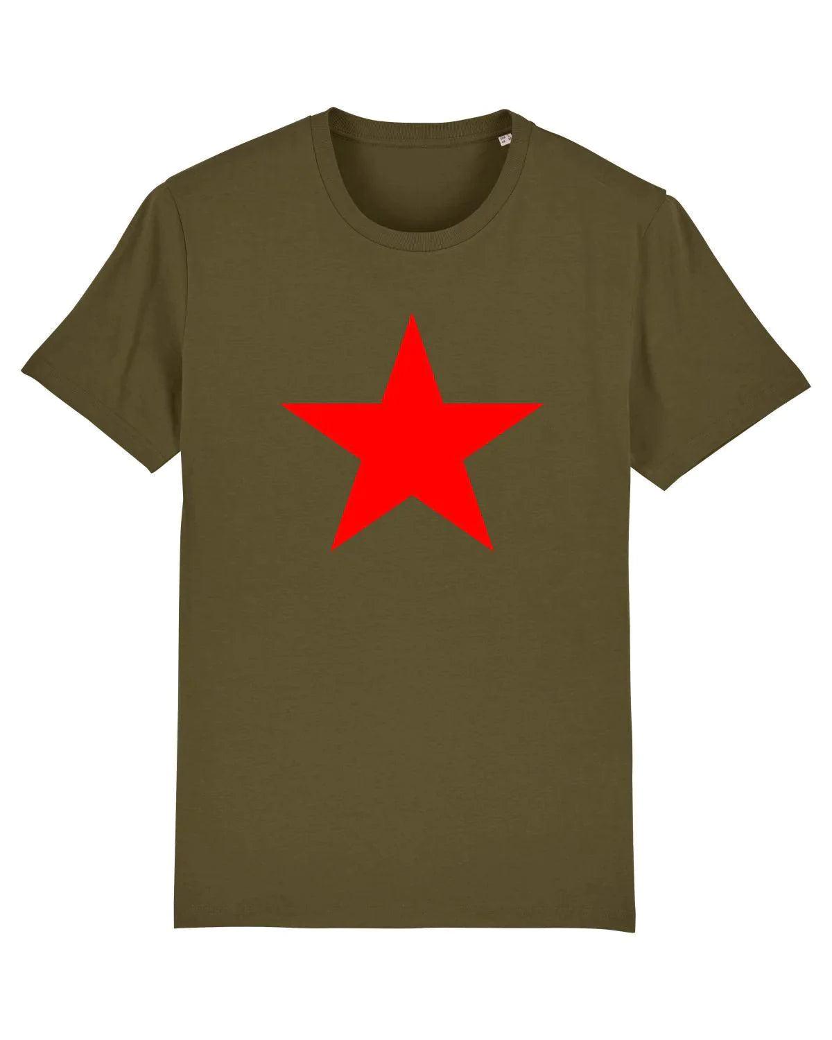 RED STAR: As Worn By Michael Stipe (R.E.M) and Indie Kids. T-Shirt And Sweatshirt - SOUND IS COLOUR