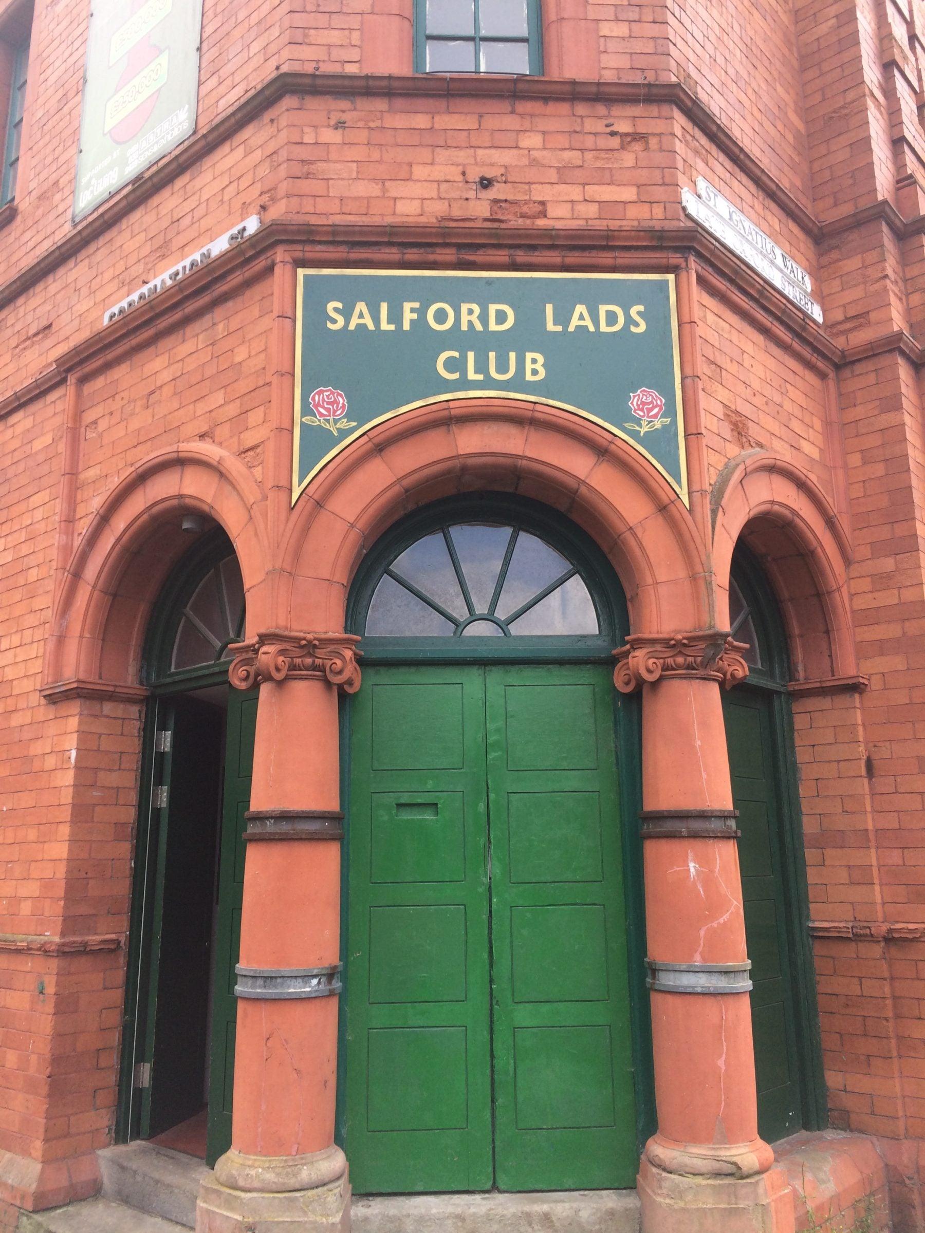 SALFORD LADS: Sweatshirt Inspired by The Smiths & Football (10% to Salford Lads) - SOUND IS COLOUR