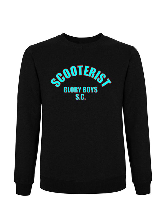 SCOOTERIST: Bespoke Sweatshirt Made to Order. Town, Country, Scooter Club, Model (2 Colours) - SOUND IS COLOUR