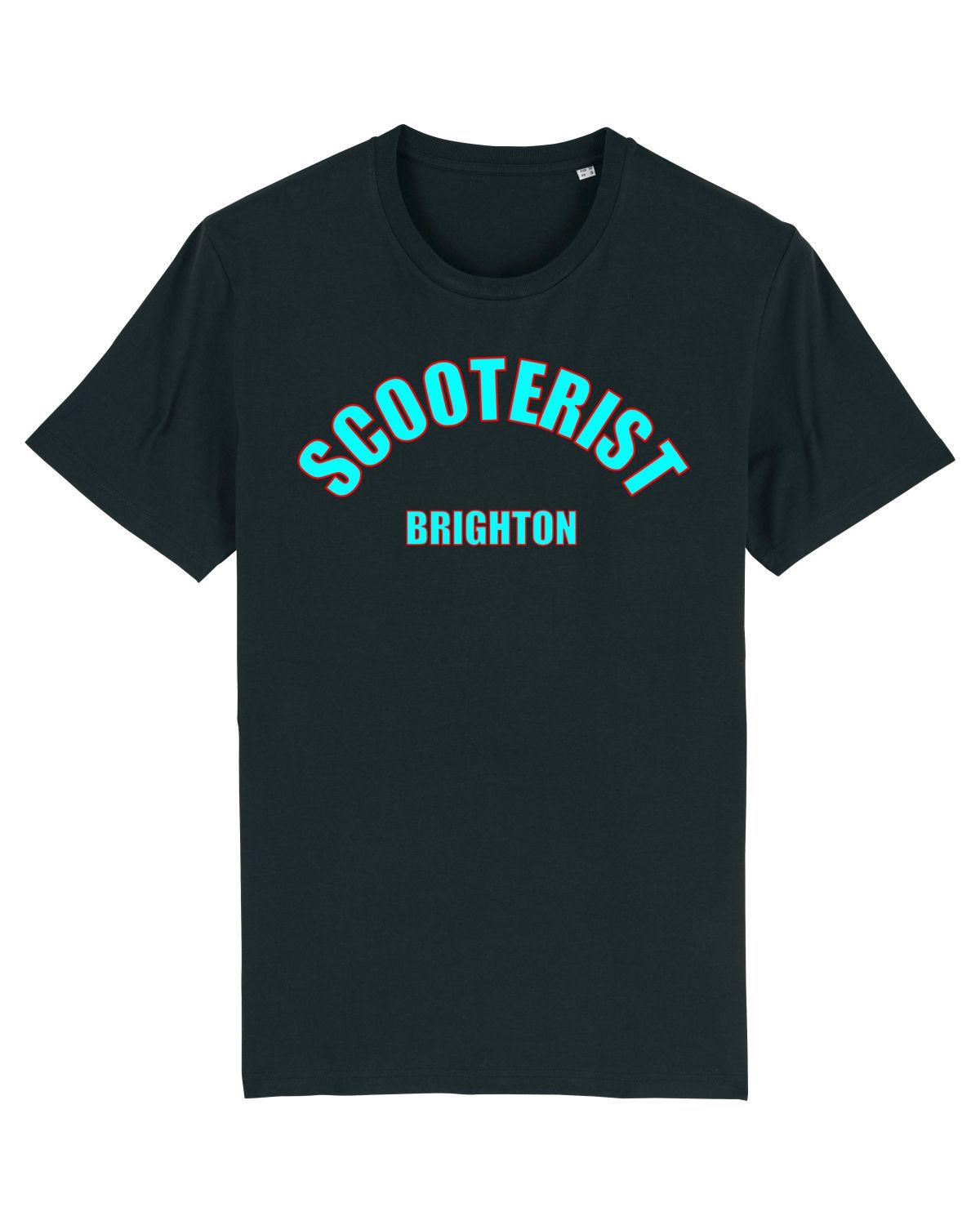 SCOOTERIST: Bespoke T-Shirt Made to Order. Town, Country, Scooter Club, Model (2 Colours) - SOUND IS COLOUR
