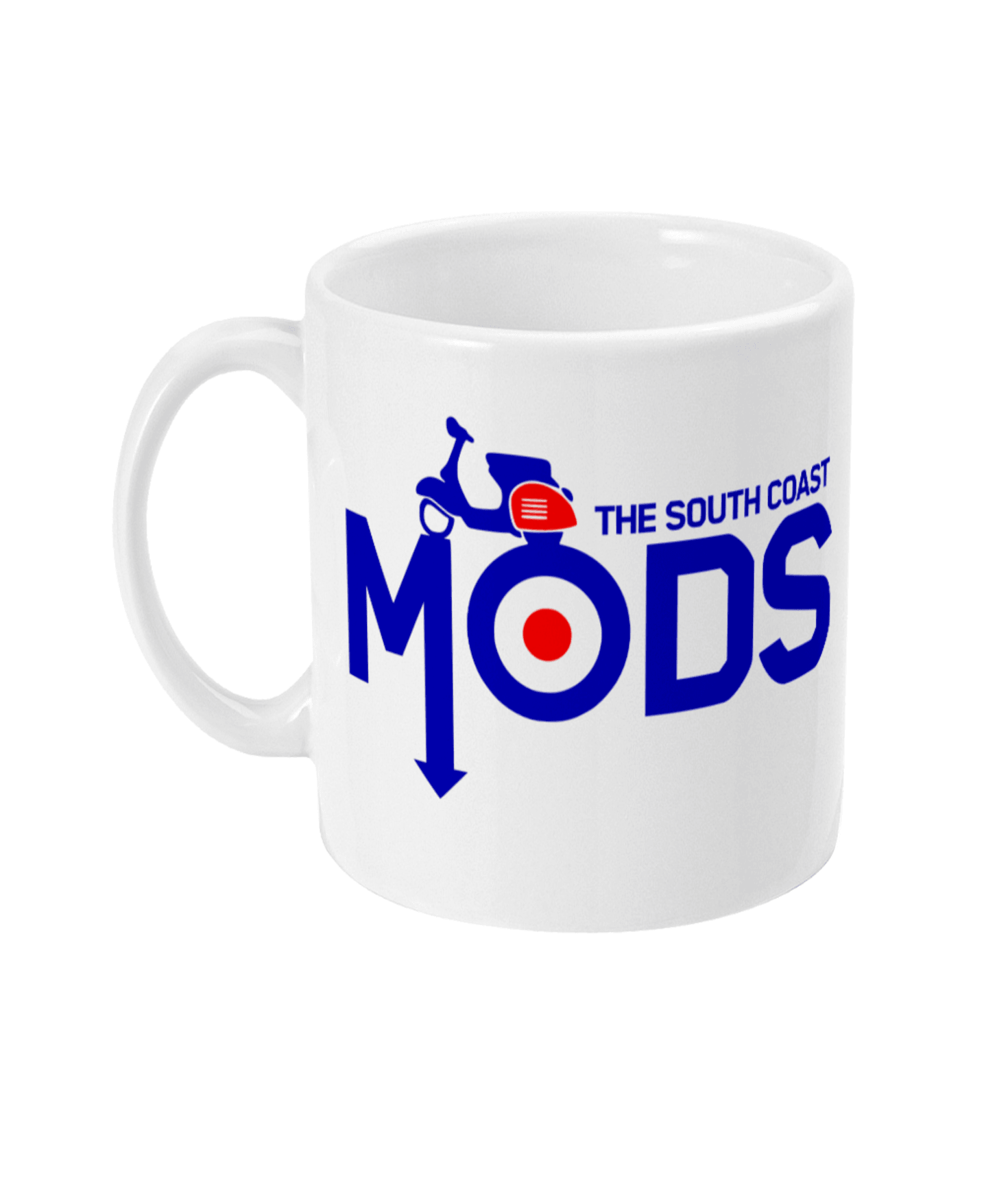 SOUTH COAST MODS: Double Sided Mug Official Merchandise - SOUND IS COLOUR