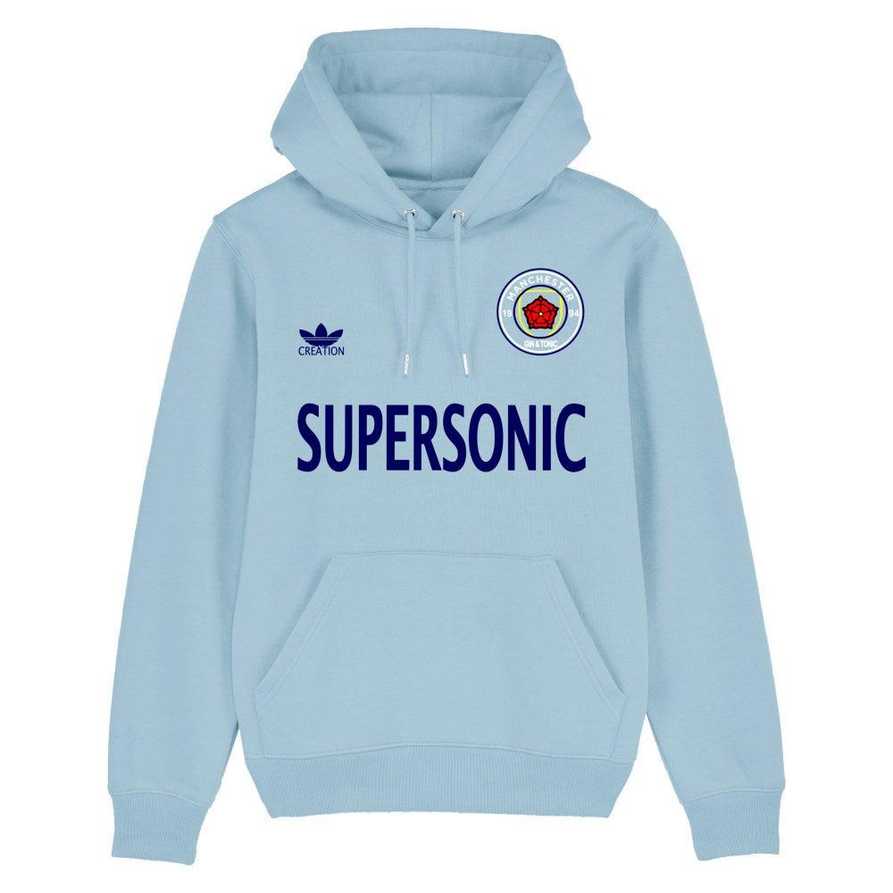 SUPERSONIC: Hoodie Inspired by Oasis & Football - SOUND IS COLOUR