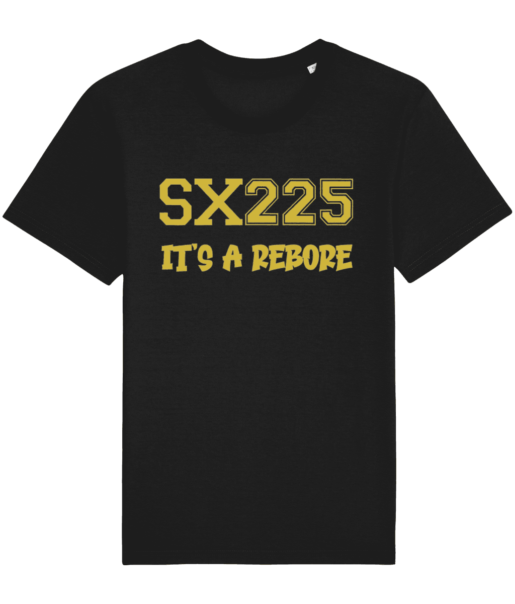 SX225 T-Shirt Inspired by The Killermeters and SX225 (4 Colour Options) Small to 4XL - SOUND IS COLOUR