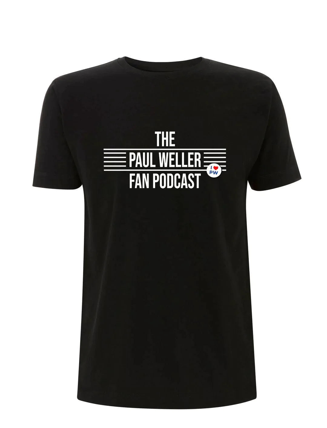 THE PAUL WELLER FAN PODCAST: T-Shirt with Heart Official Merchandise - SOUND IS COLOUR