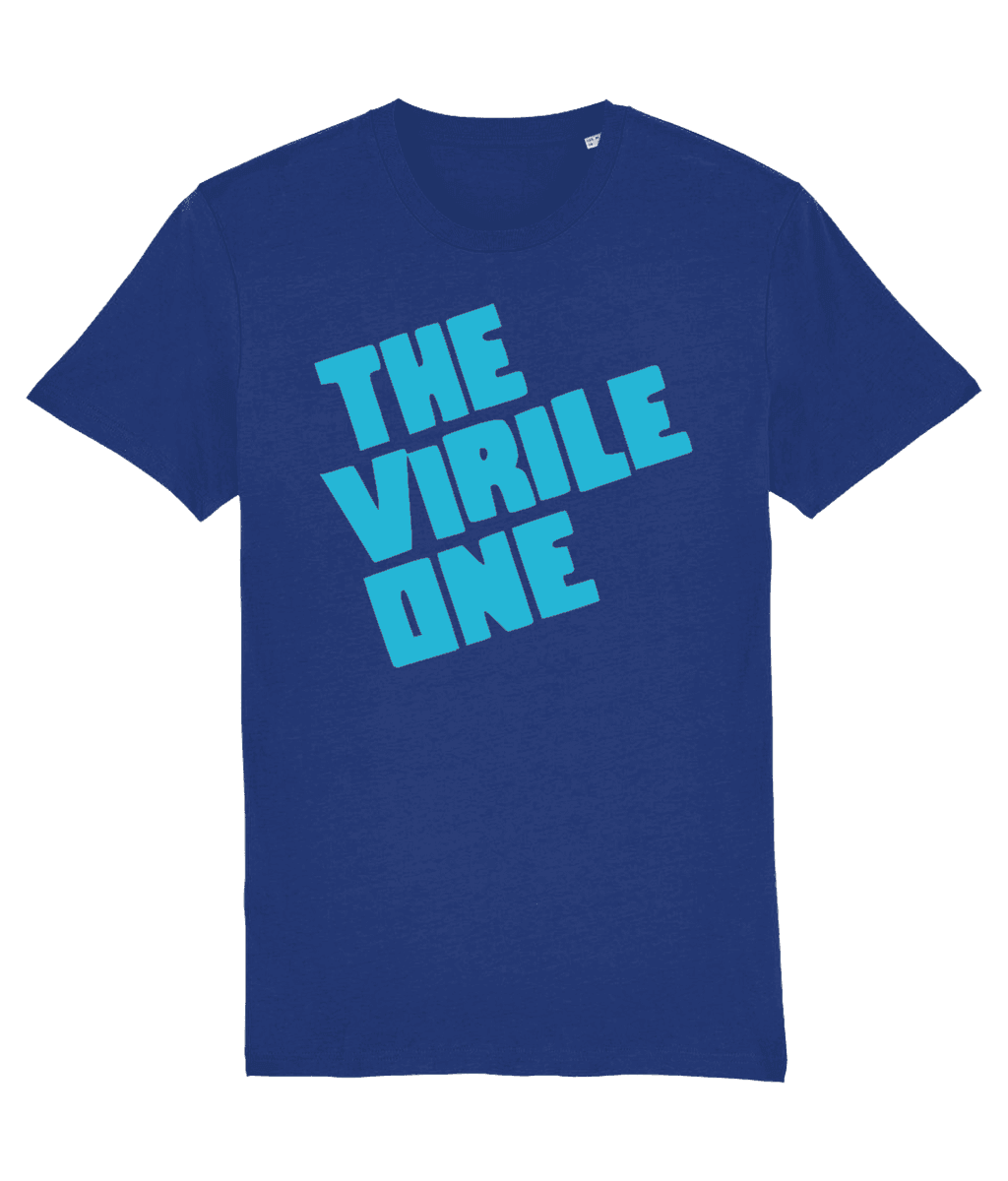 The VIRILE ONE: T-Shirt Inspired by Lambretta GP Adverts (4 Colour Options) Small to 4XL - SOUND IS COLOUR