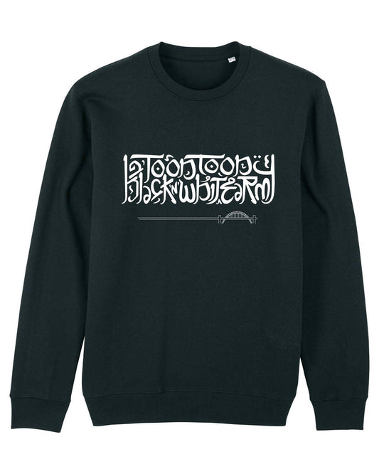 TOON TOON BLACK 'N' WHITE ARMY: Sweatshirt from NUFC East Stand 65 (4 Colour Options) - SOUND IS COLOUR