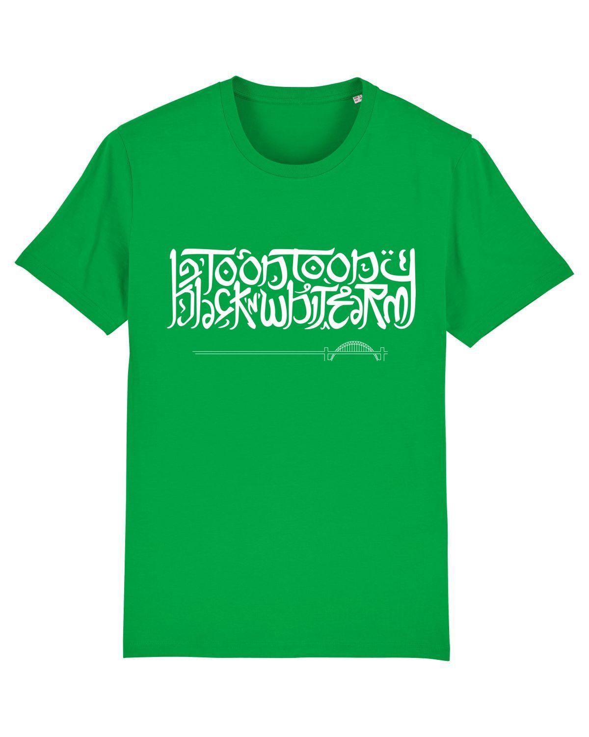 TOON TOON BLACK 'N' WHITE ARMY:: T-Shirt from NUFC East Stand 65 (4 Colour Options) - SOUND IS COLOUR