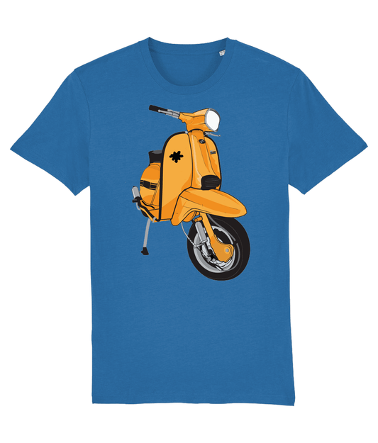 TUNED GP: T-Shirt Inspired by Classic Lambretta Scooters. Small to 4XL - SOUND IS COLOUR