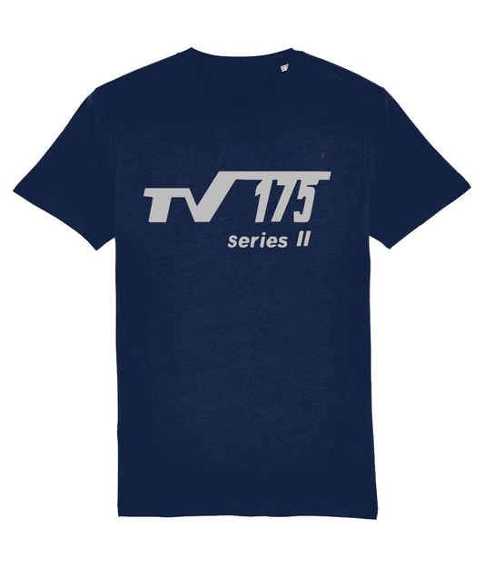 TV 175 SERIES 2:T-Shirt Inspired by ClassicLambretta Scooters (Silver Badge with 3 Colour Options) Small to 4XL - SOUND IS COLOUR