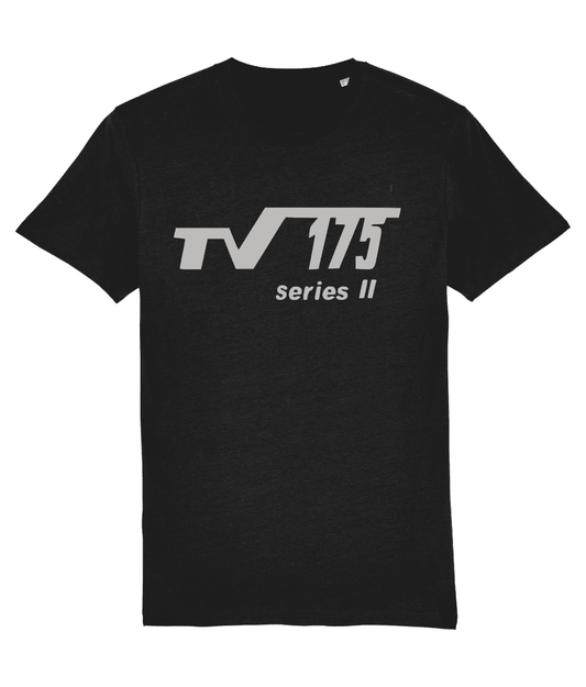 TV 175 SERIES 2:T-Shirt Inspired by ClassicLambretta Scooters (Silver Badge with 3 Colour Options) Small to 4XL - SOUND IS COLOUR