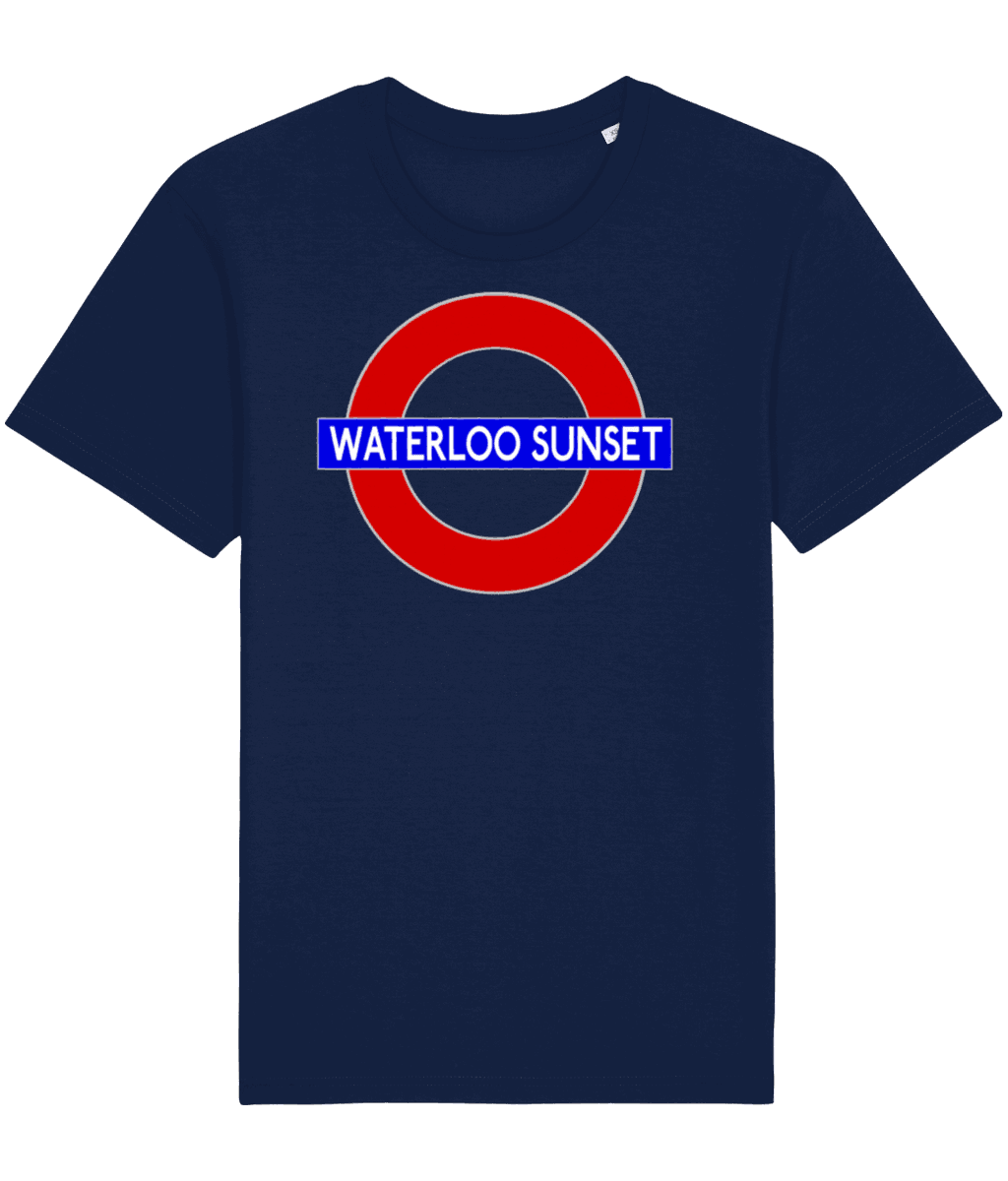 WATERLOO SUNSET: Shirt Inspired by The Kinks and London (2 Colours) Small to 4XL - SOUND IS COLOUR
