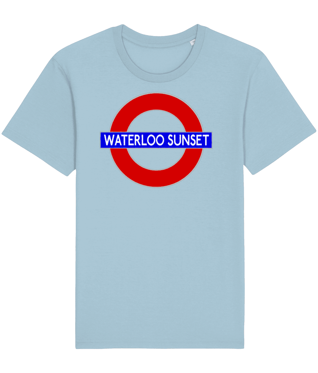WATERLOO SUNSET: Shirt Inspired by The Kinks and London (2 Colours) Small to 4XL - SOUND IS COLOUR