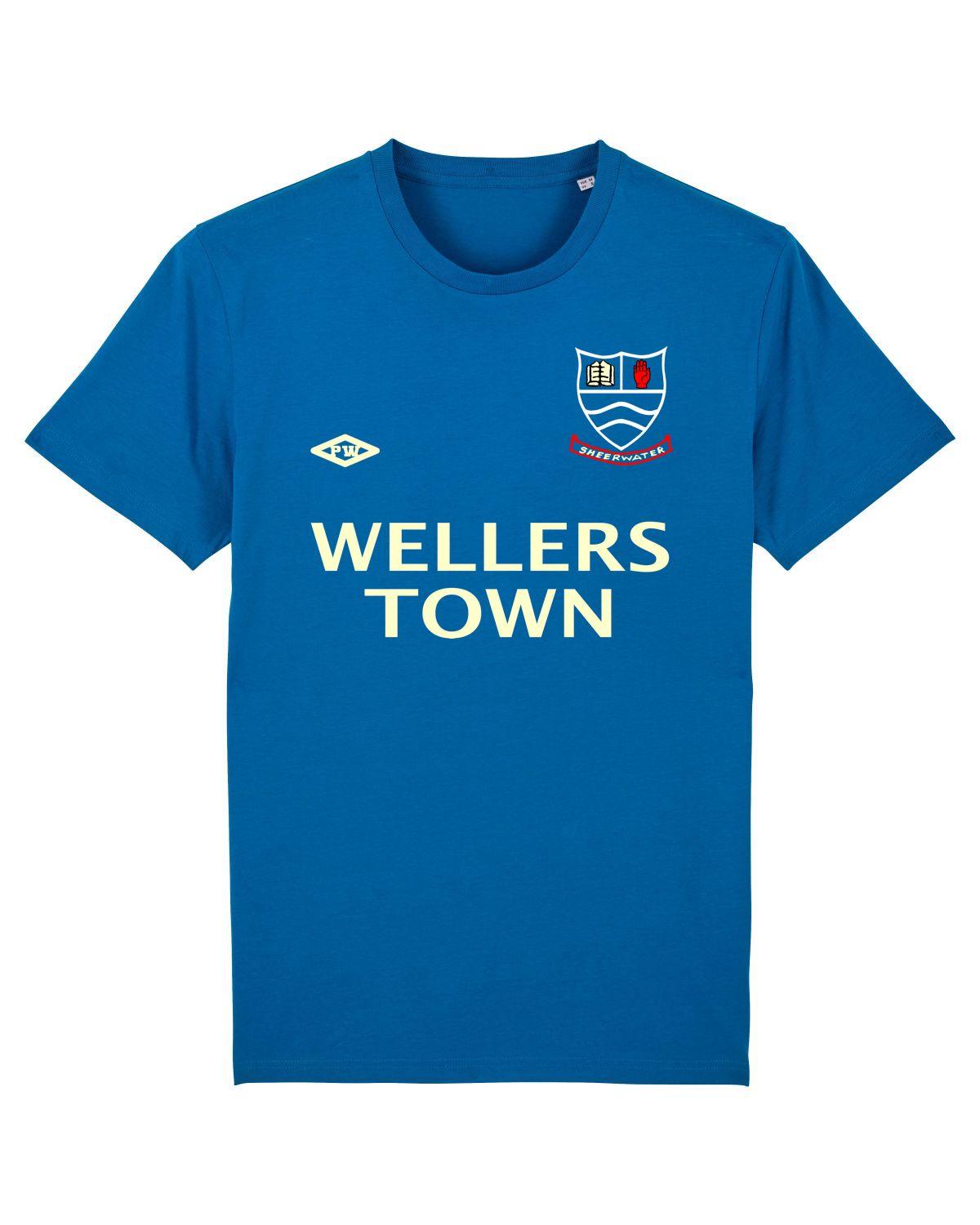 WELLERS TOWN: T-Shirt Inspired by The Jam, Paul Weller, Black Barn Studios