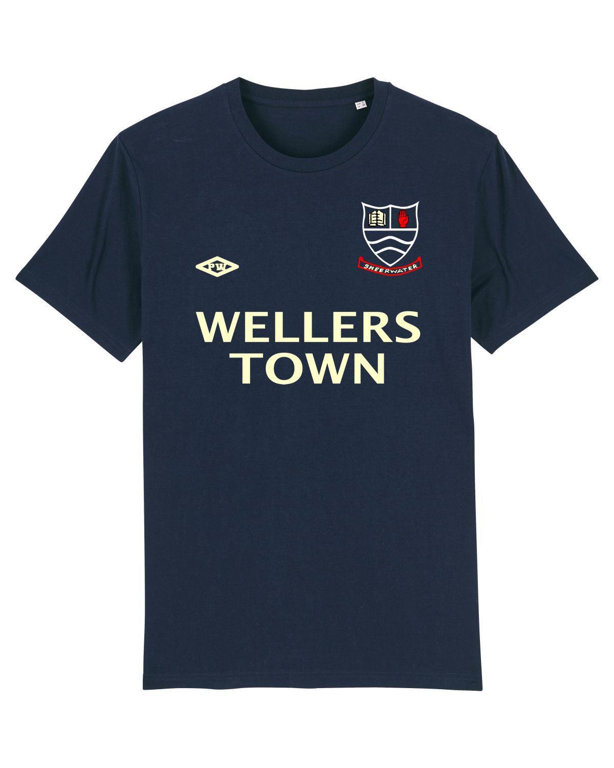 WELLERS TOWN: T-Shirt Inspired by The Jam, Paul Weller, Black Barn Studios